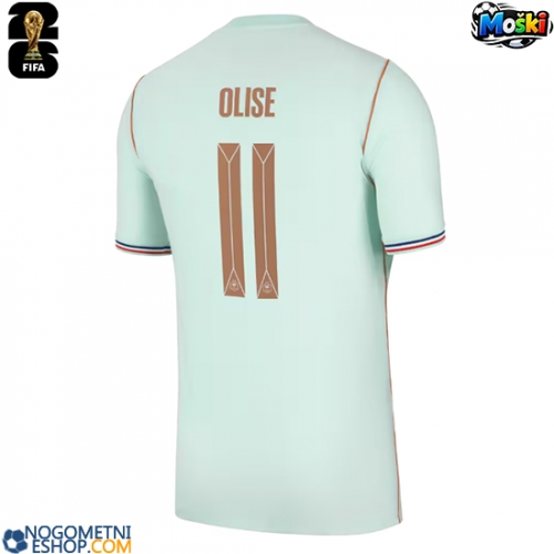 Moški Nogometni dresi Francija Michael Olise #11 Gostujoči SP 2026 Kratek Rokav